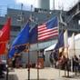 Description: Contra Costa County Supervisor John Gioia was one of the speakers at the dedication of a Blue Star Marker by the El Cerrito Garden Club, in cooperation with the Richmond Museum of History, at the SS Red Oak Victory in Richmond, Memorial Day, May 28, 2012.
